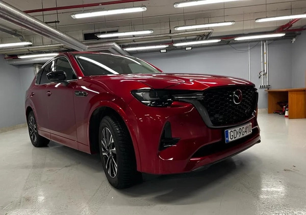 Mazda CX-60 cena 240749 przebieg: 28500, rok produkcji 2022 z Tarczyn małe 56